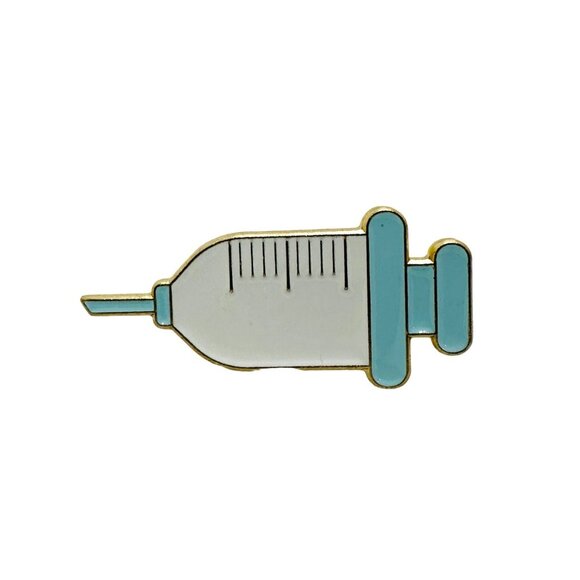 ✨Metal Plated Enamel Work Drum USP Lapel for Doctors Brooch Pin✨ - Picture 4 of 5